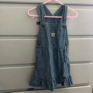 4T girls dress Carhartt